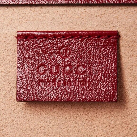 Gucci Black/Red Tweed GG Small Dionysus Bag - Picture 7 of 12